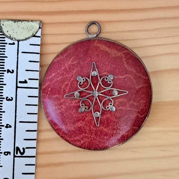 Genuine Coral Pendant - Picture 4 of 6